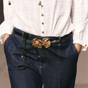 ZARA Flower Cord Belt